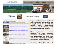 Tablet Screenshot of homeasiaproperties.bahay.ph
